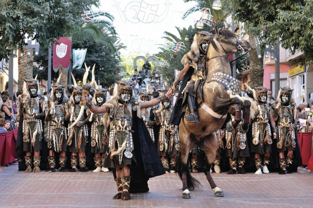 Actividades de Moros y Cristianos en Campello